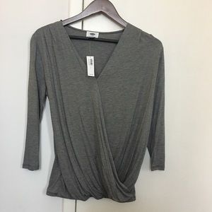 Old Navy long-sleeved wrap shirt